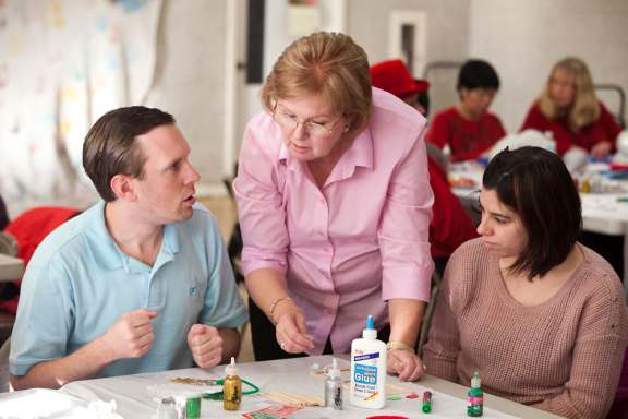 Greg and his mother, Pauline